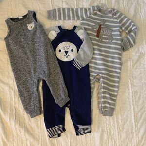 3 Piece Lot - Baby Boy 9-12 Months Fall/Winter Outfits